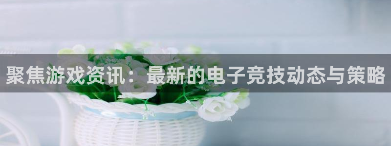 辉达娱乐平台登陆：聚焦游戏资讯：最新的电子竞技动态与策略